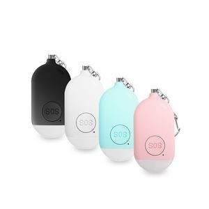 120DB Portable Self Defense Alarm Keychain With Flashlight 15