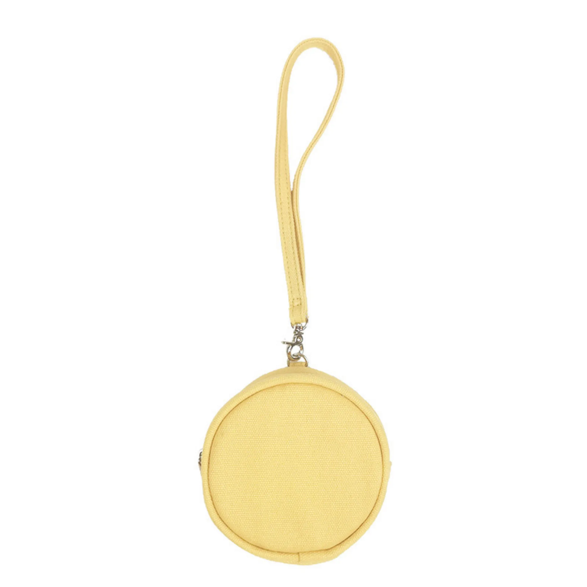 Round Cake Creative Canvas Wallet 1