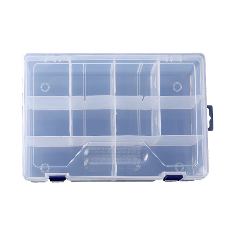 10 Grids Plastic Clear Organizer Box 4