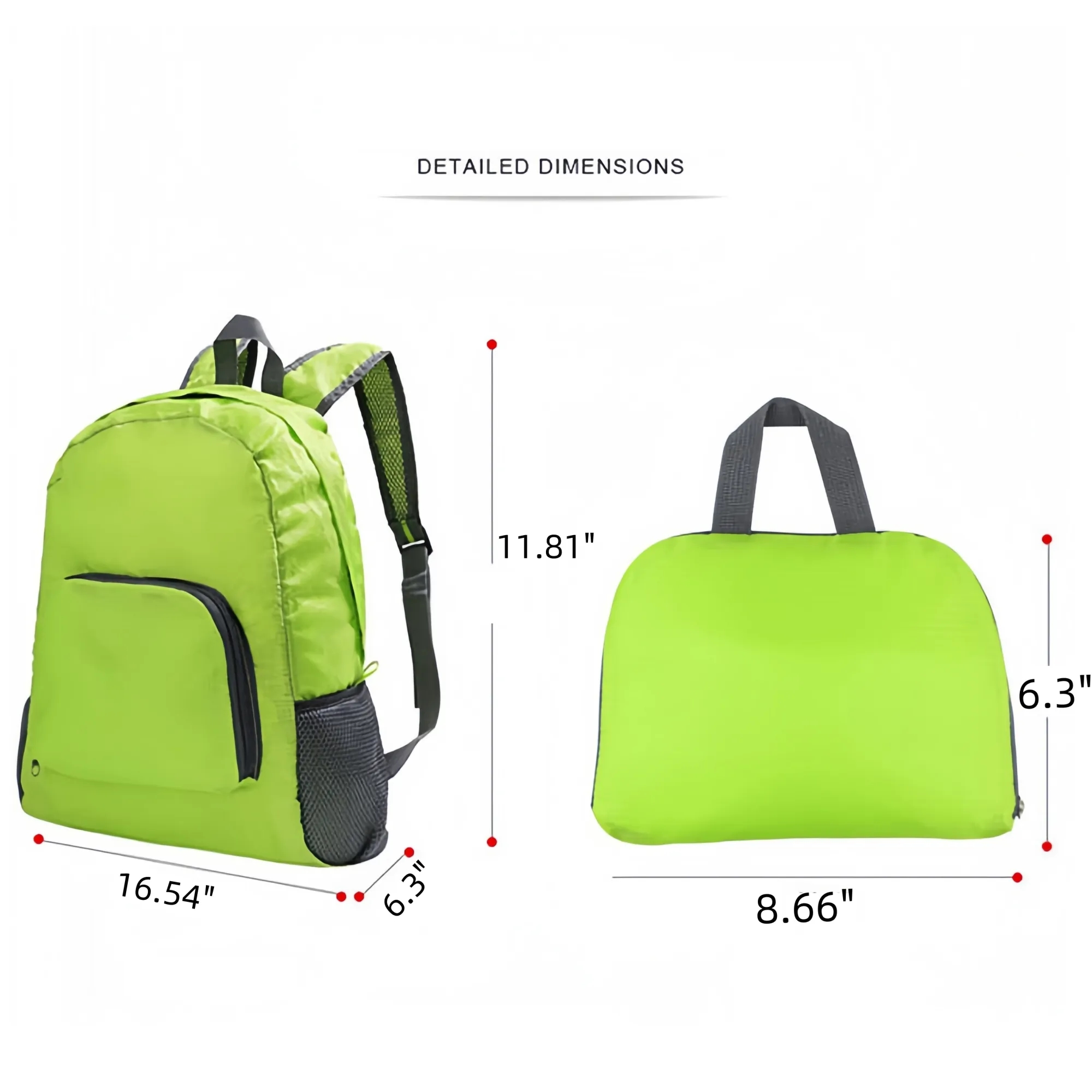 Foldable Large Capacity Waterproof Backpack 4