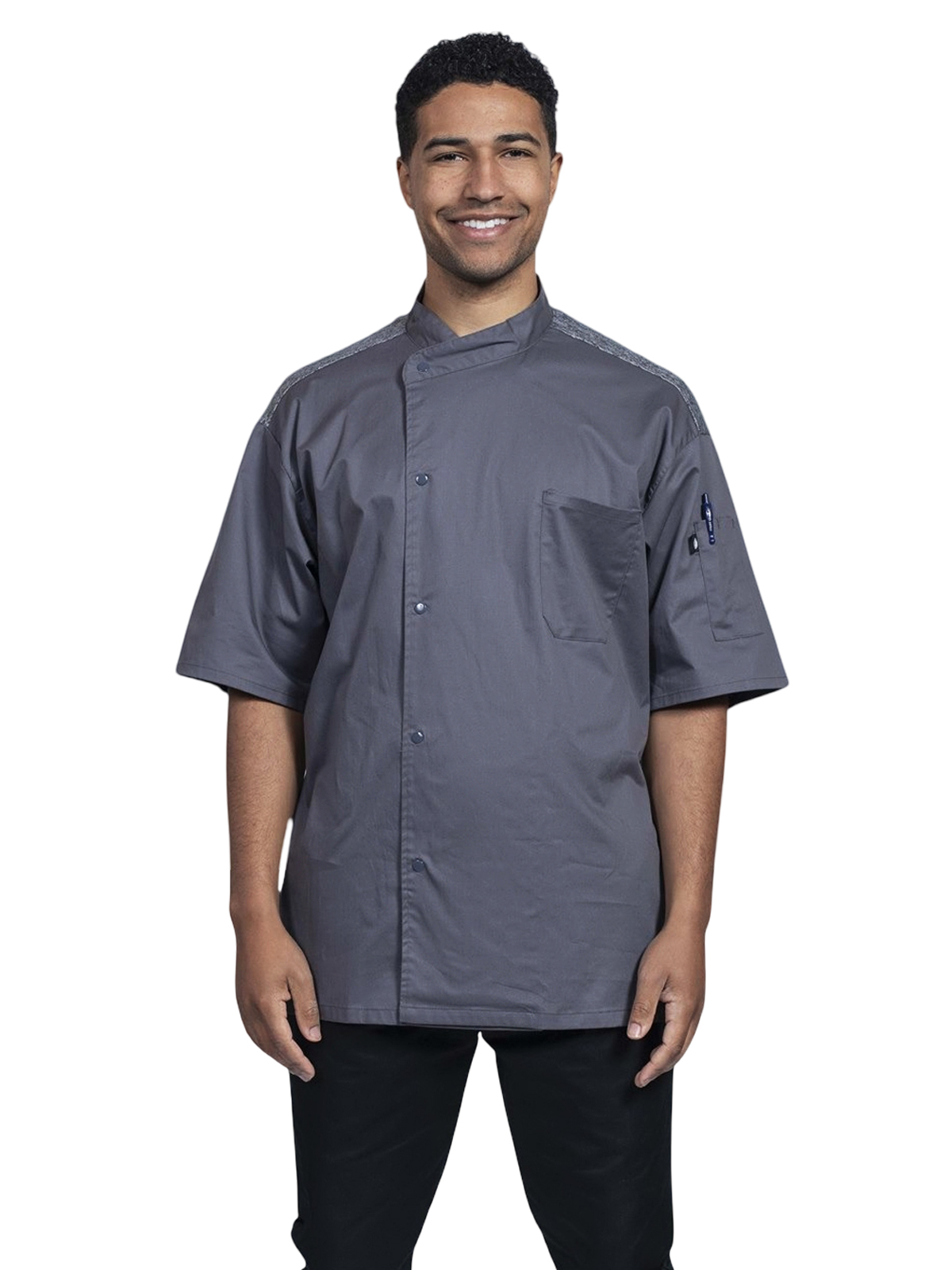 Uncommon Chef - Lycra - Unisex 2-Pocket Modena Chef Coat