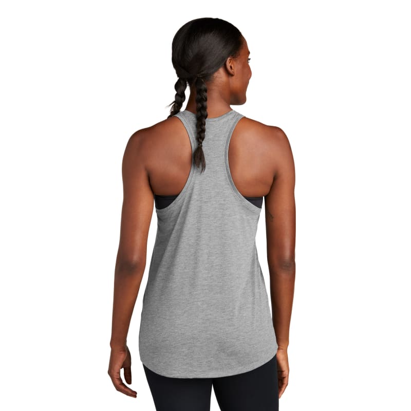 Sport-Tek Women's PosiCharge Tri-Blend Wicking Tank. 3