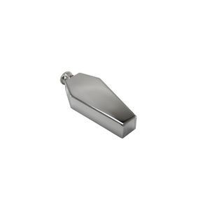 6oz Round Pentagon Stainless Steel Flask With Tightly Sealed Cap, custom water bottle with logo imprint 11