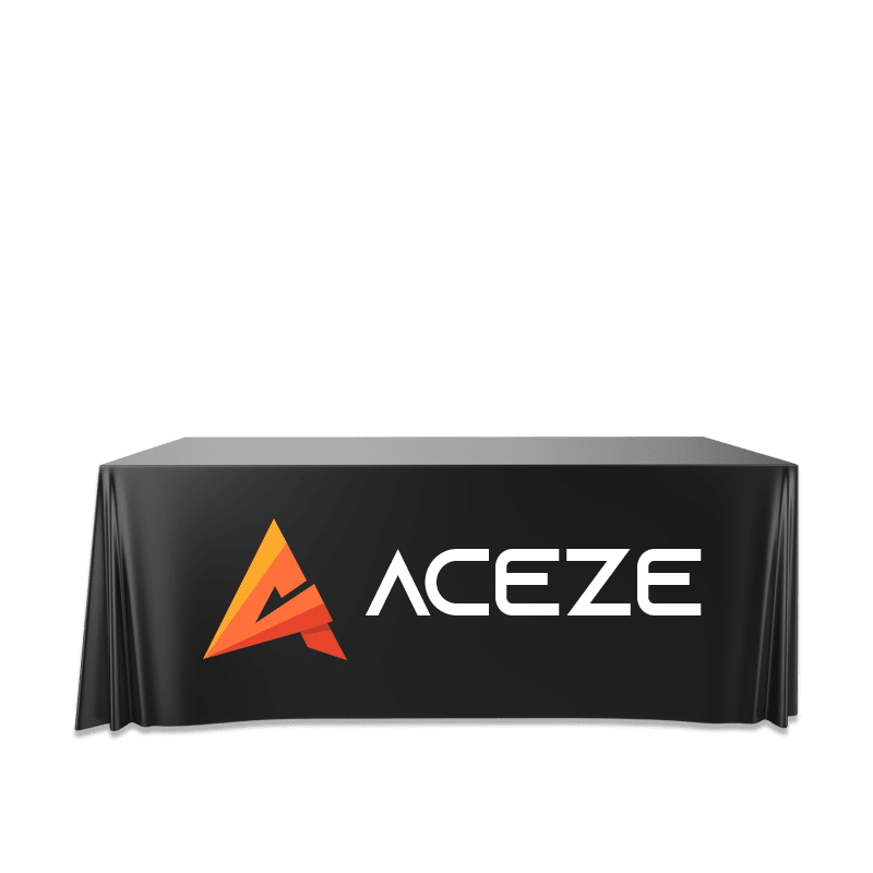 4FT Trade Show Table Cover - Full Color Imprint 6