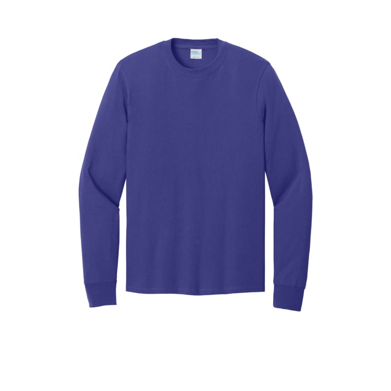 Port & Company - Long Sleeve Core Cotton Tee. 113