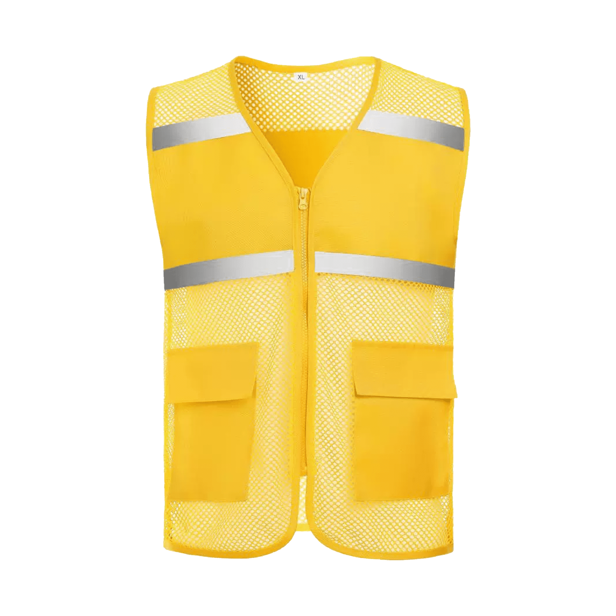 Pockets and Zipper Reflective Safety Vest 12
