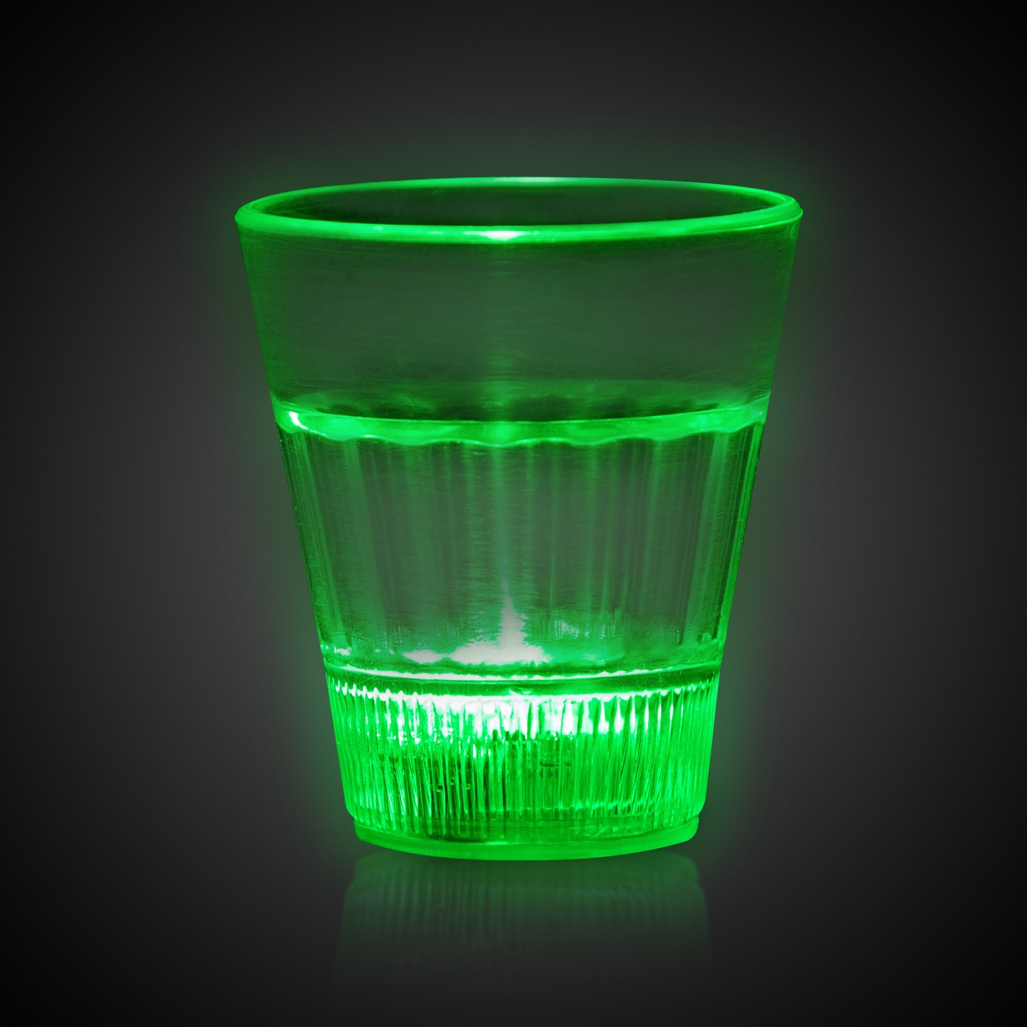 Light Up Green Shot Glass(Pad Print) 3