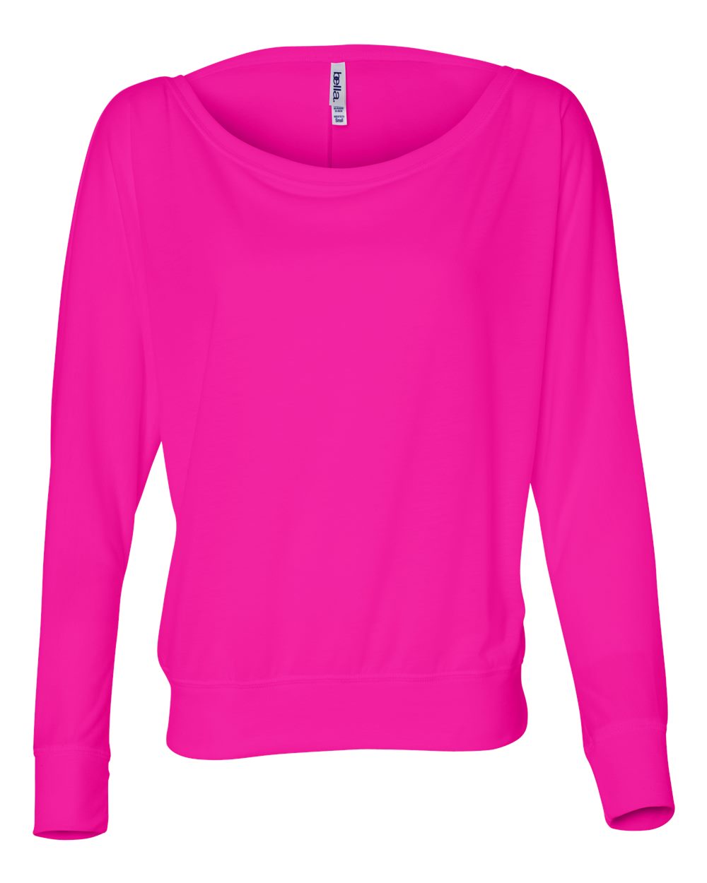 Women's Flowy Off Shoulder Long Sleeve Tee - 8850 10