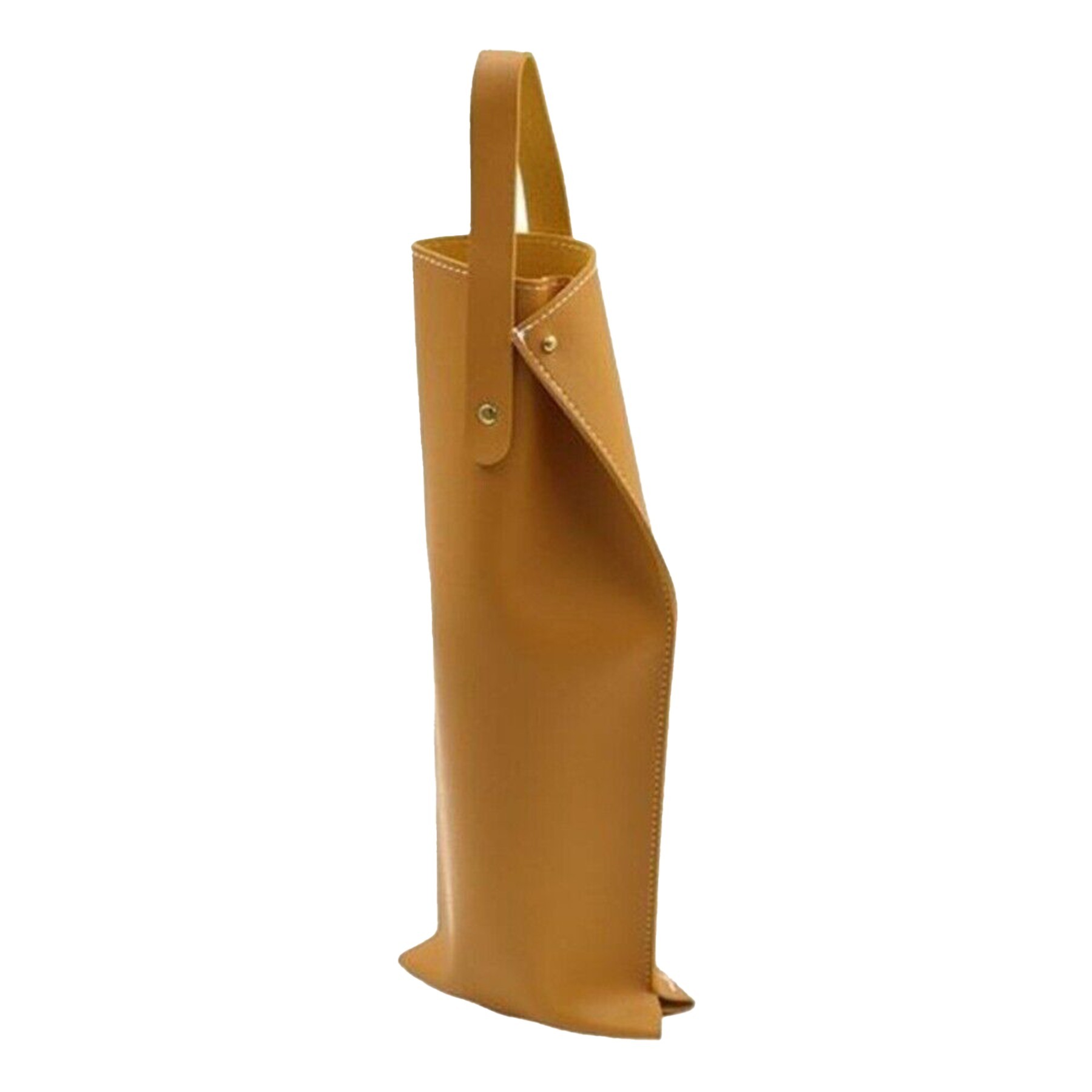 Leather Wine Tote Bag 1