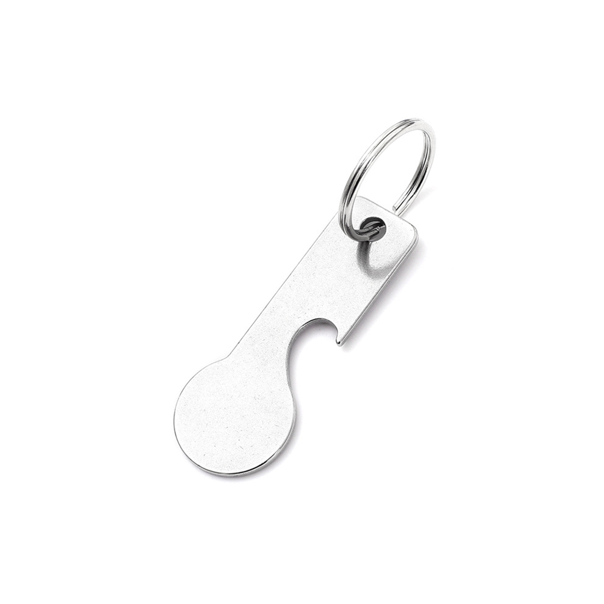 Full Color Metal Key Ring Bottle Opener 2.6" Length X 1" Width 3