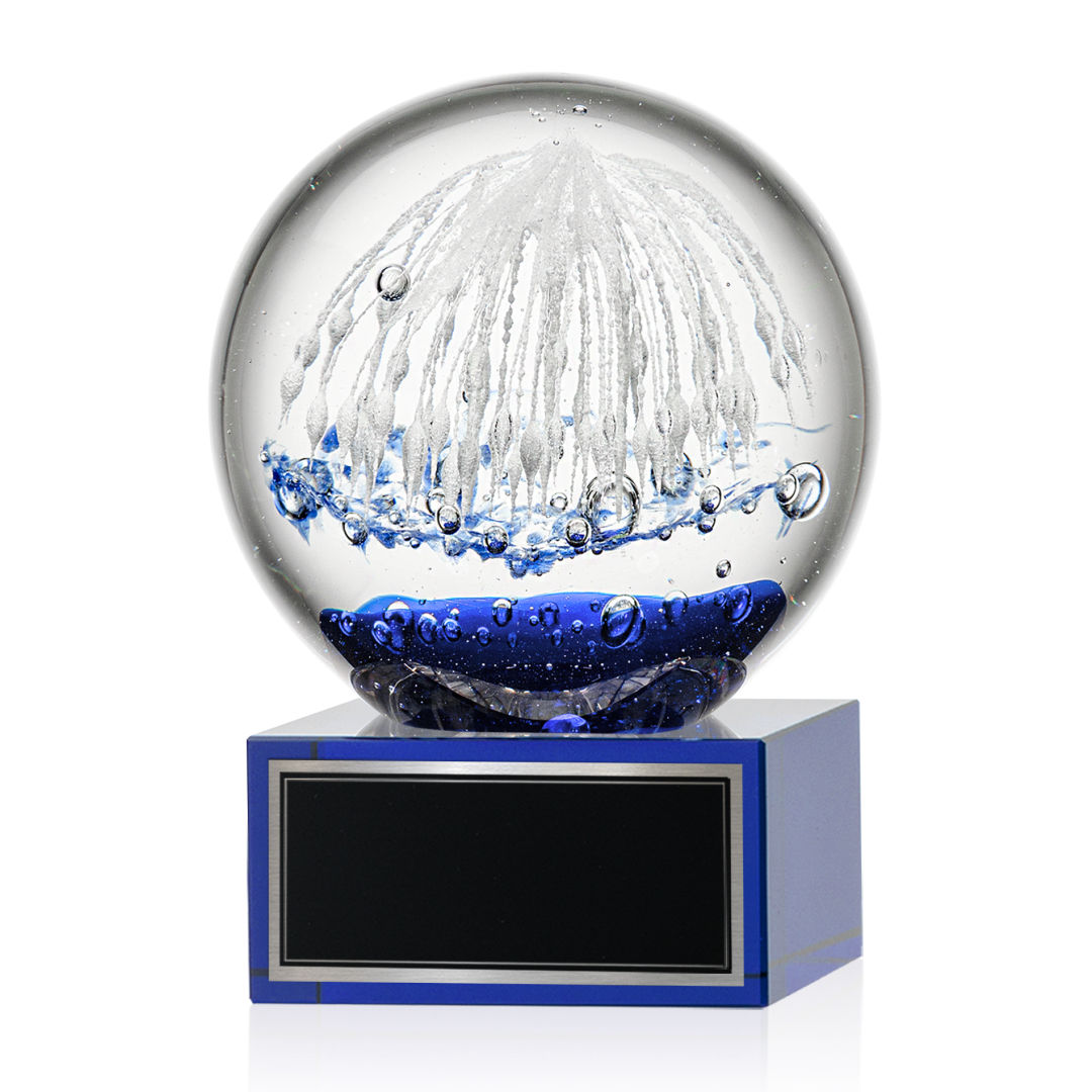 Starburst Award on Hancock Base - Blue 10