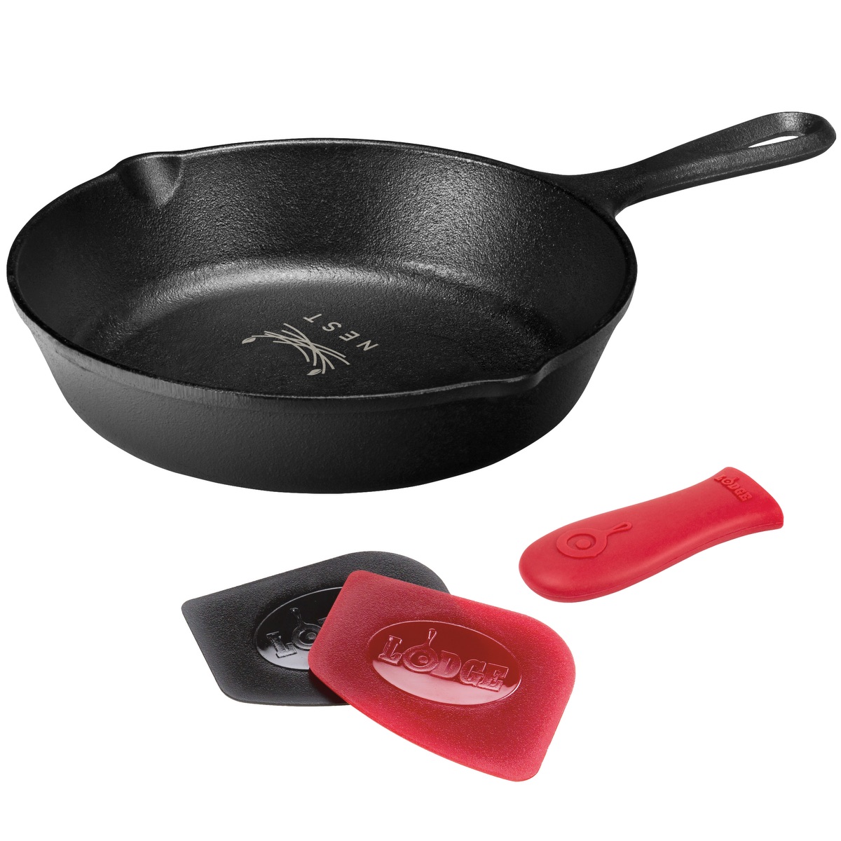 Lodge® 8" Cast Iron Starter Gift Set 9