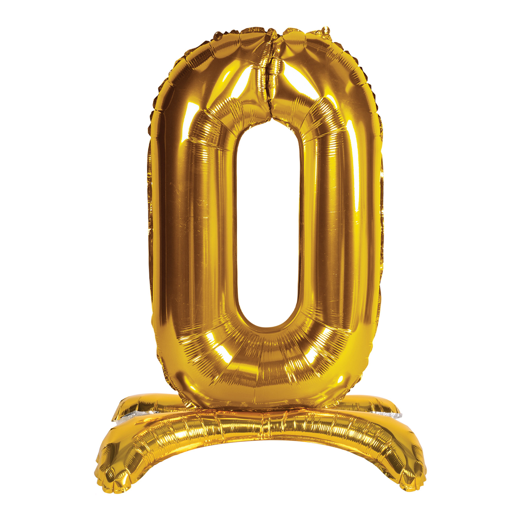 Self-Standing Balloon Number "0"