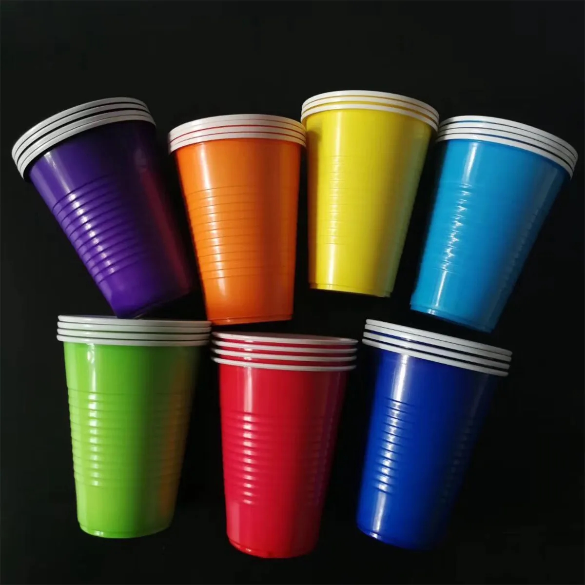 16 Oz. Promo Disposable Plastic Party Stadium Cup 3