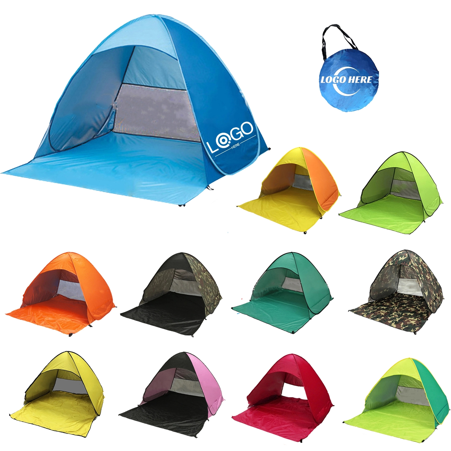 Quick Cabana Beach Tent 2