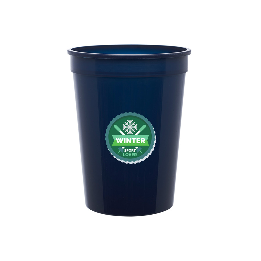 Plastic Stadium Cups 12 oz. 2