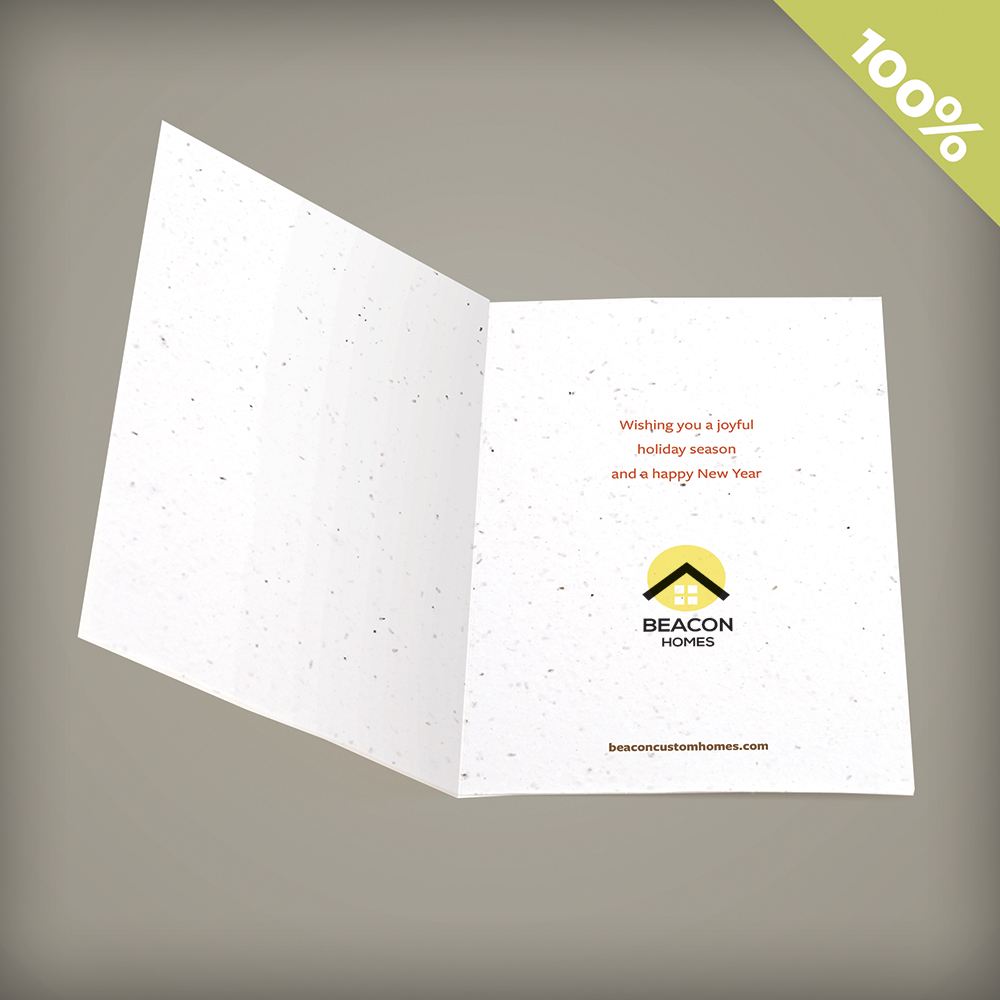 Cozy Village Business Holiday Cards 5