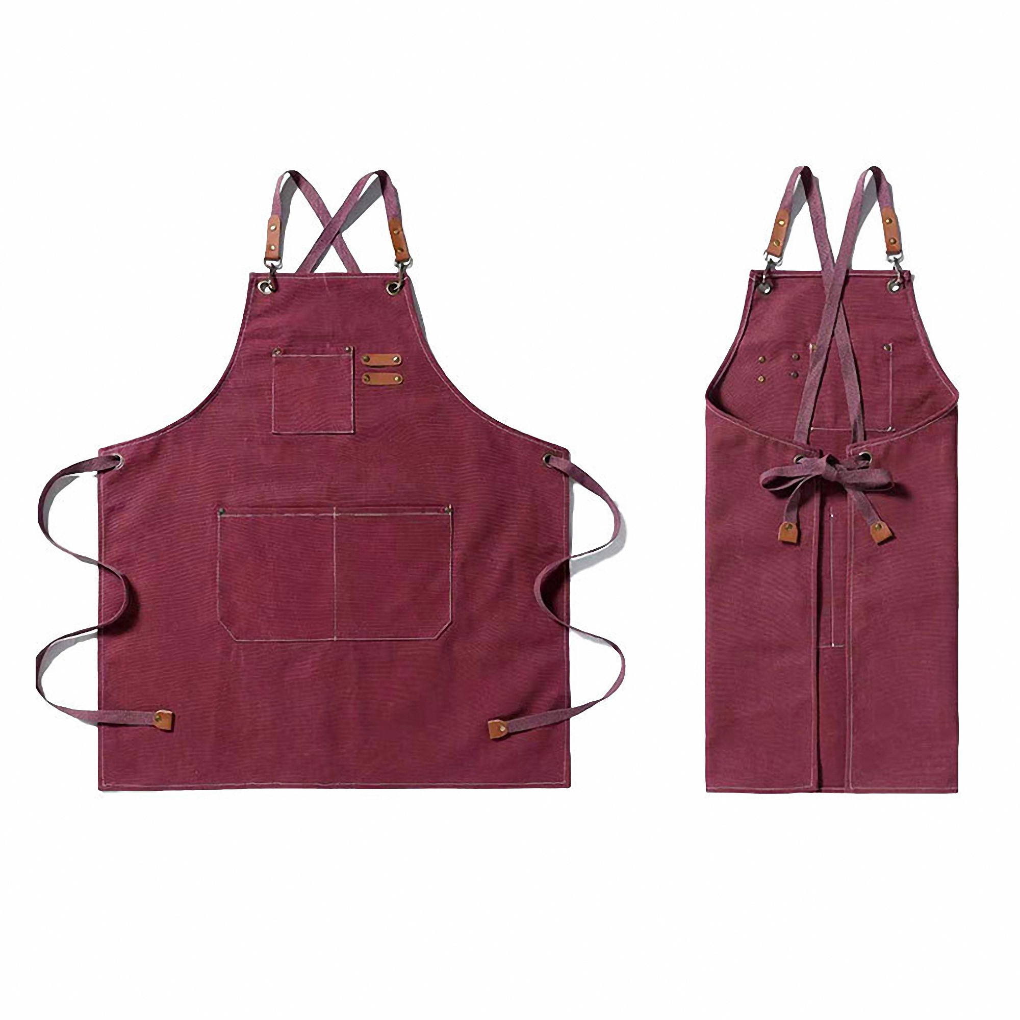 Versatile Cotton Kitchen Apron 5