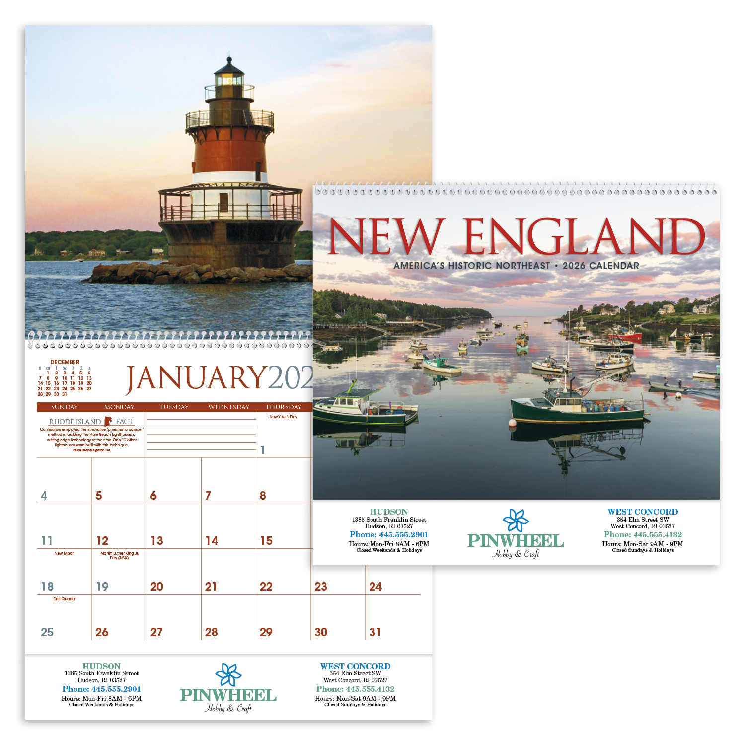 Triumph® Calendars New England Calendar 65