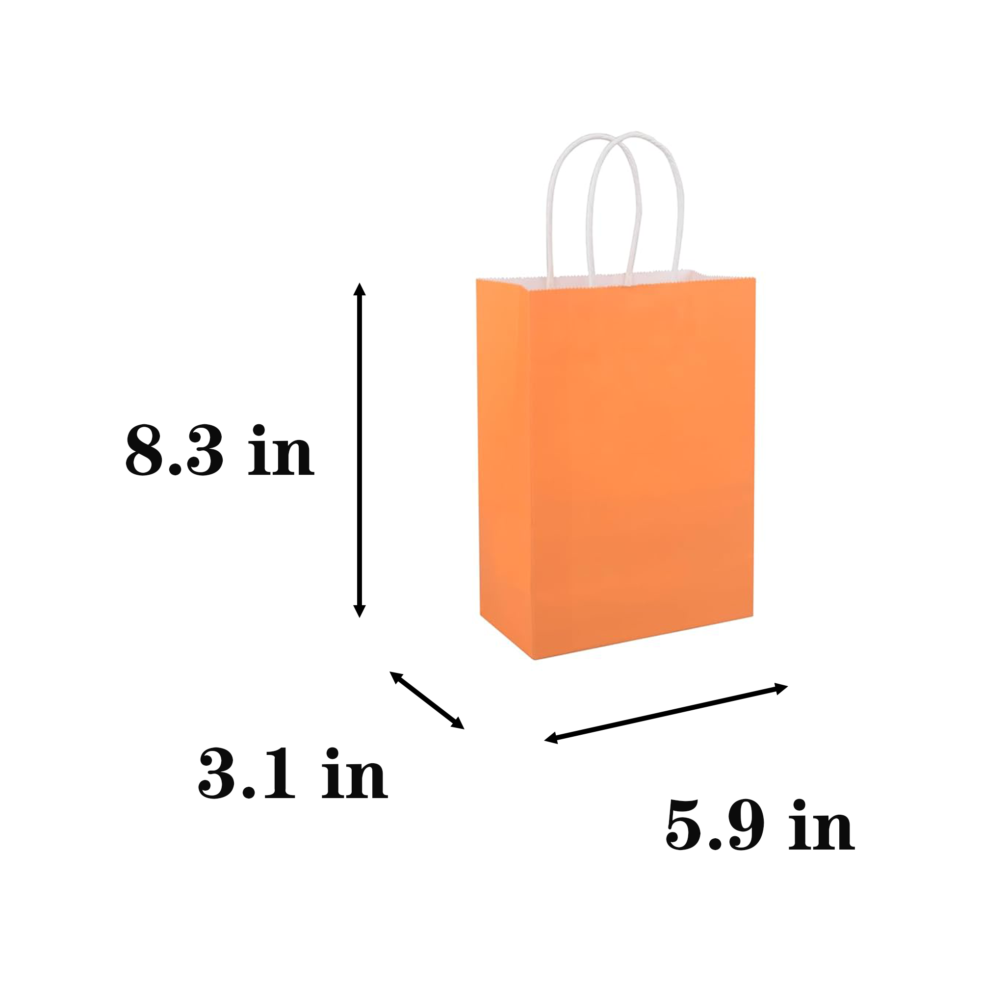 5.9" x 8.3" Full-color Paper Gift Bag 3