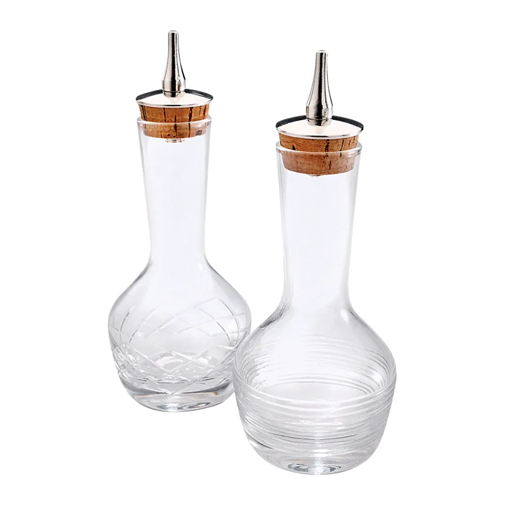 3oz. Glass Bitters Bottle Duo 3