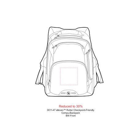 elleven™ Rutter TSA 17" Computer Backpack 26