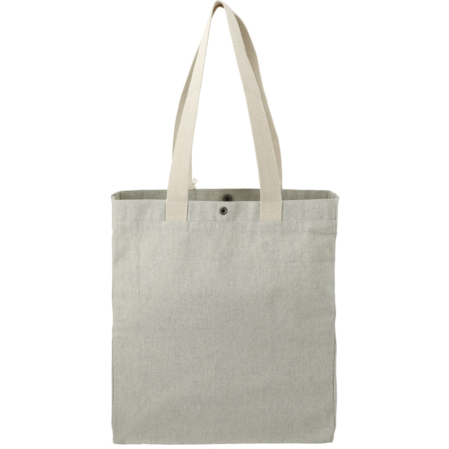 Repose 10oz Recycled Cotton Box Tote w/Snap 26