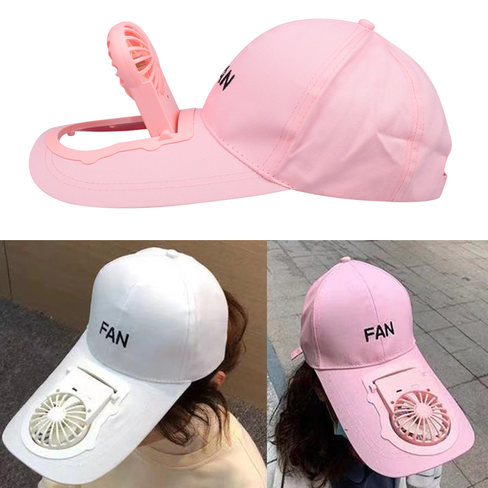 USB Charging Hat Fan 2