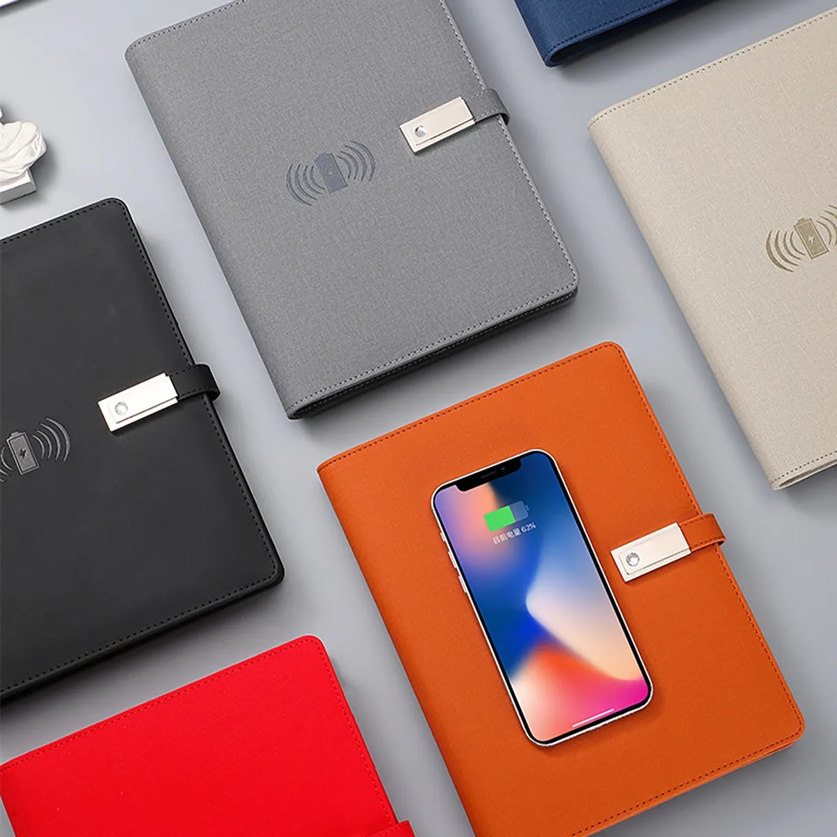 Wireless Charging Powerbank Notebook 4