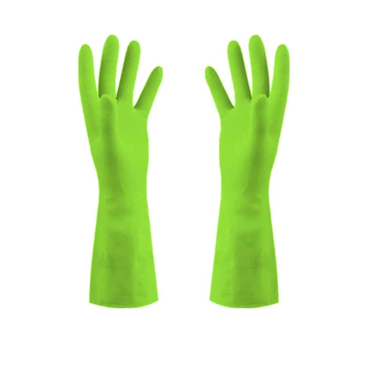 Super durable non-stick nitrile rubber household gloves 5