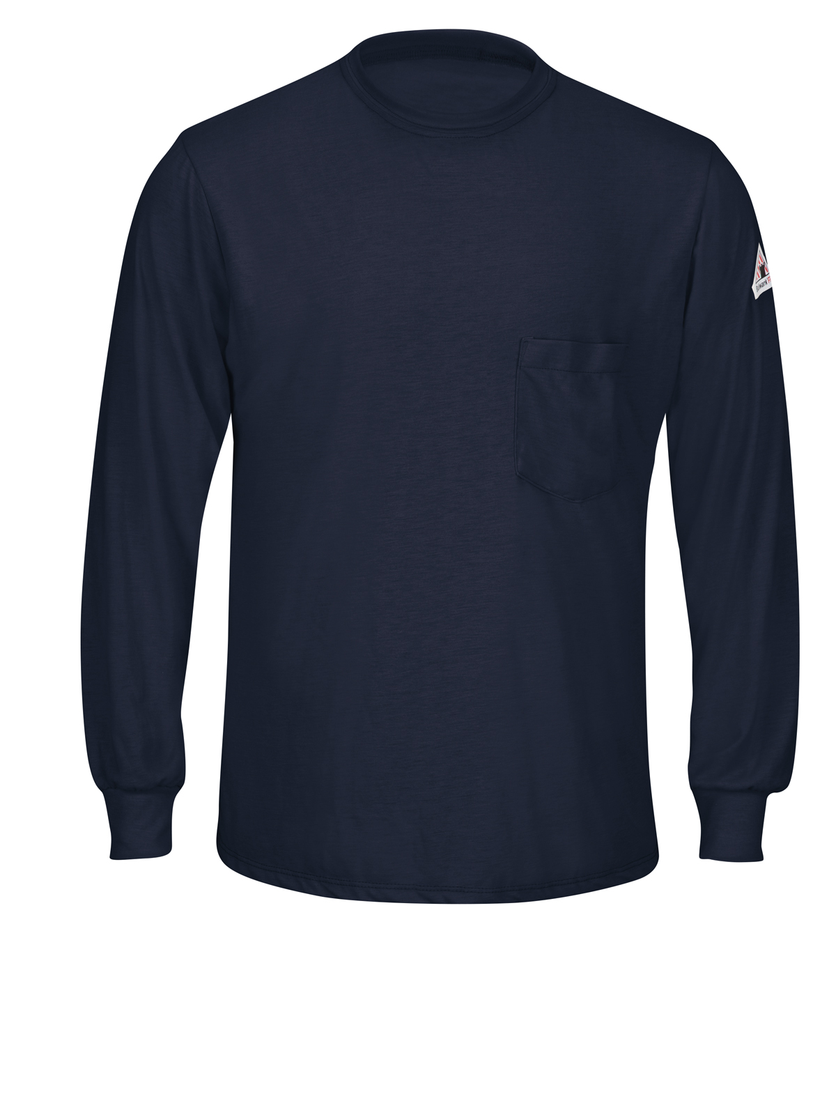 Bulwark Shirts - Men's Long-Sleeve Khaki Lightweight T-Shirt 2
