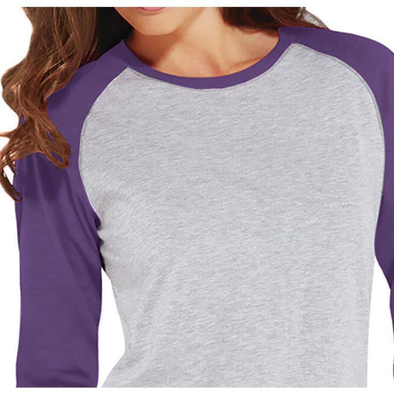 LAT Ladies'' Baseball T-Shirt 4