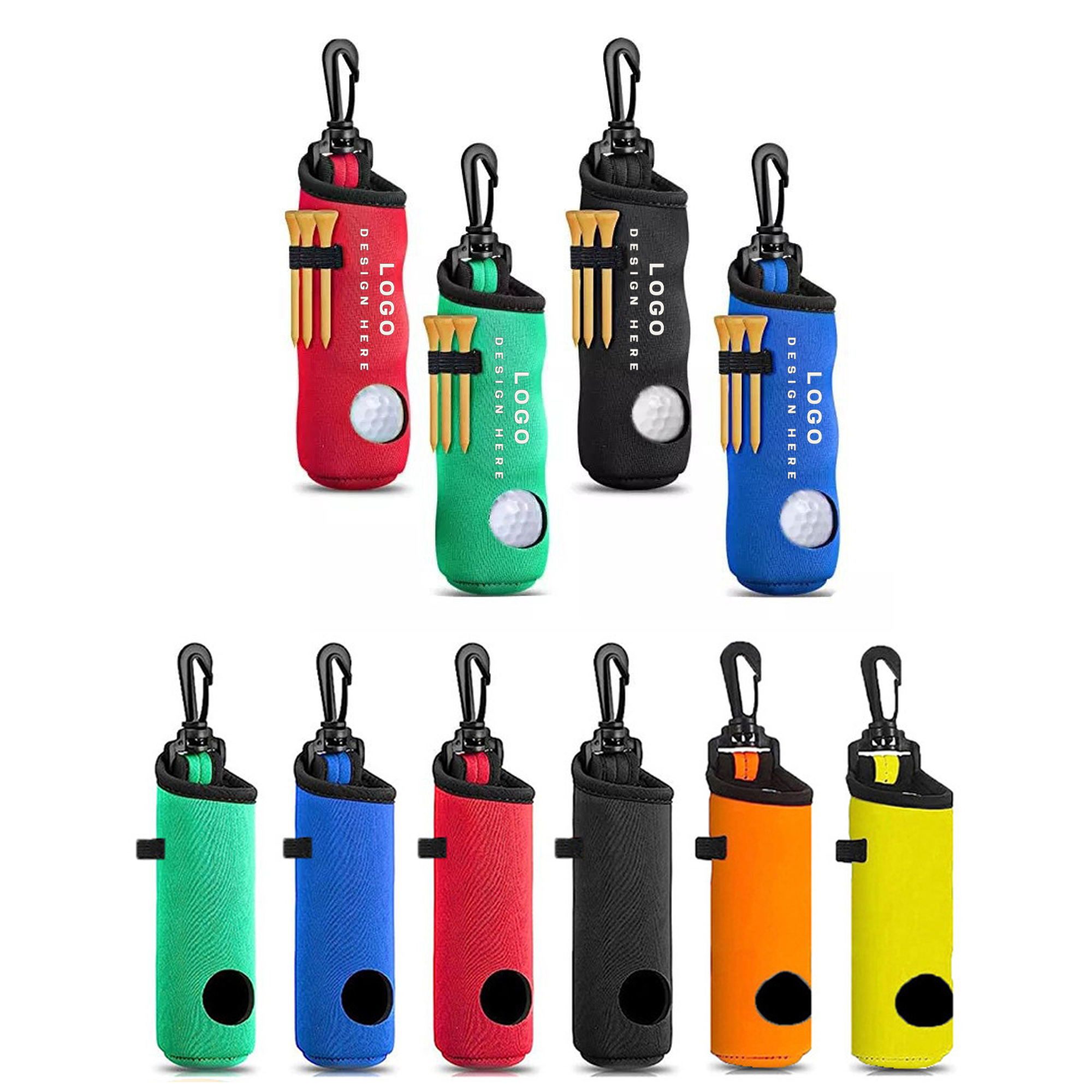 Golf Ball Protection Bag (With Hook) Available In Multiple Colors 3