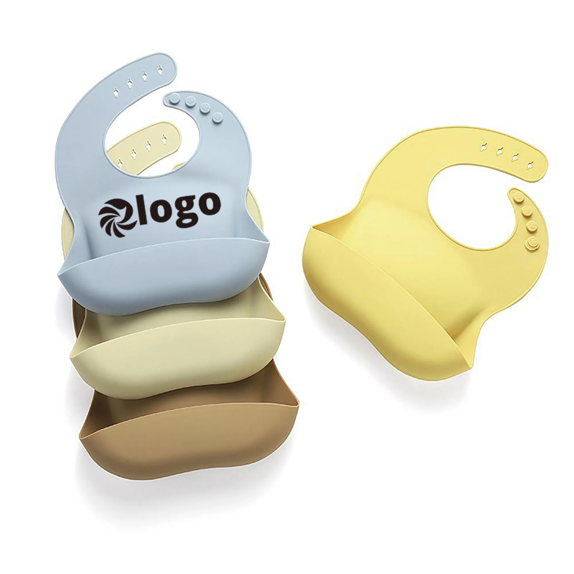 Cute Silicone Baby Bib