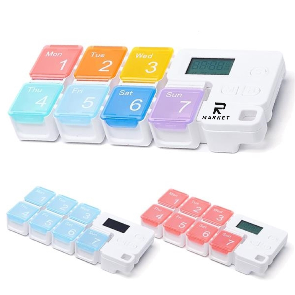 BPA Free Travel 7 Day Pill Box Case safety and comfortable 1