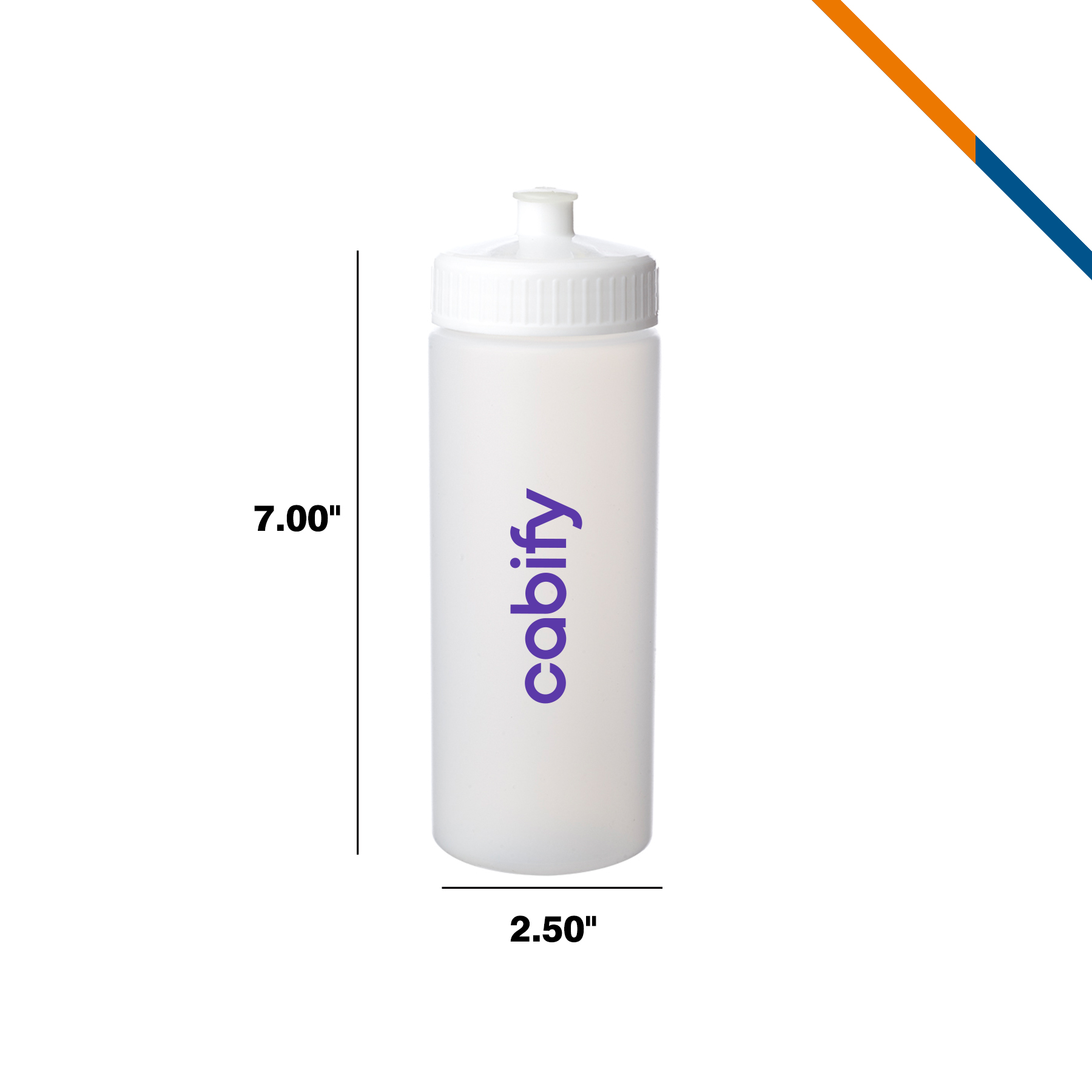 Meiden Plastic Water Bottle - 20 OZ. 6
