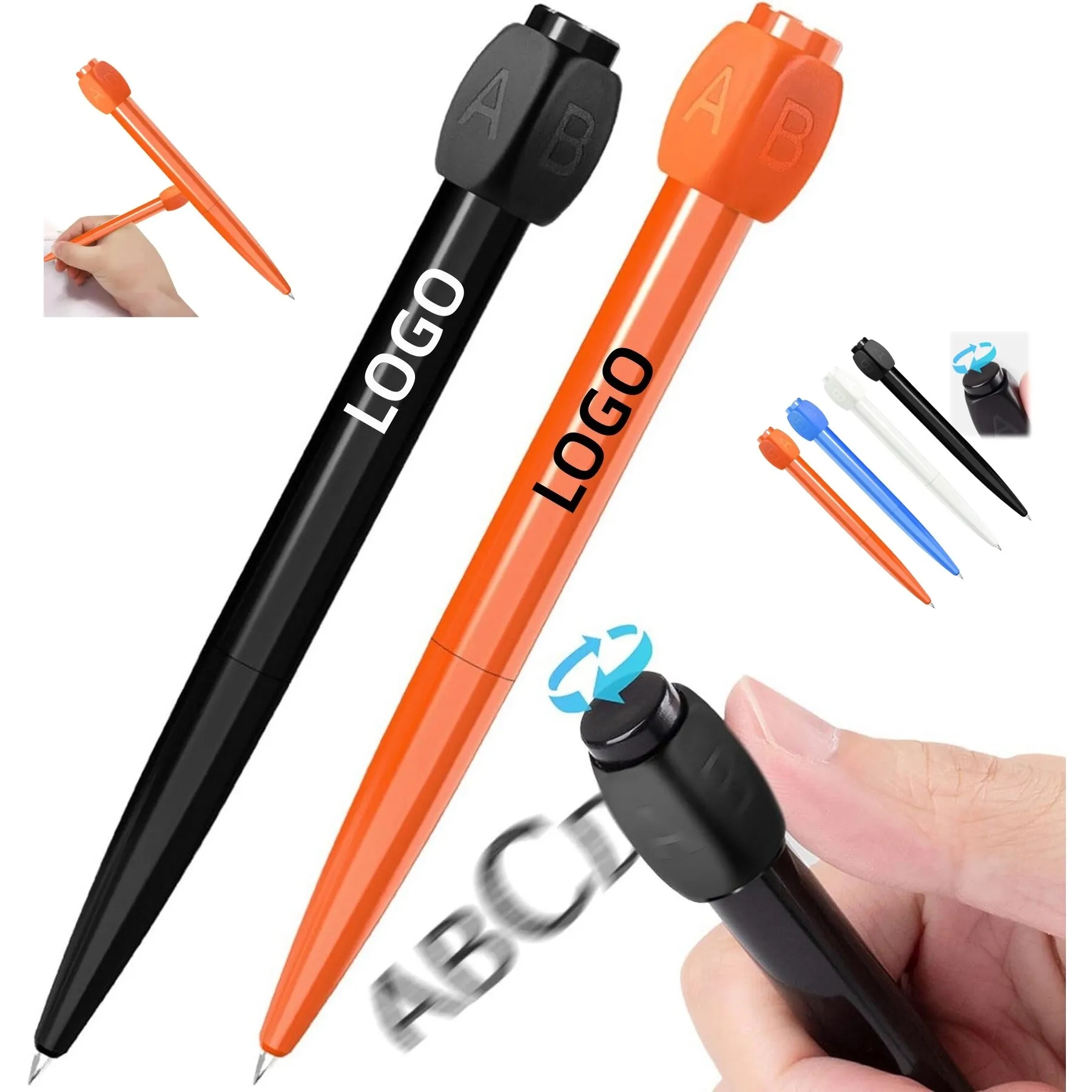 Rotary Black Neutral Pen 2