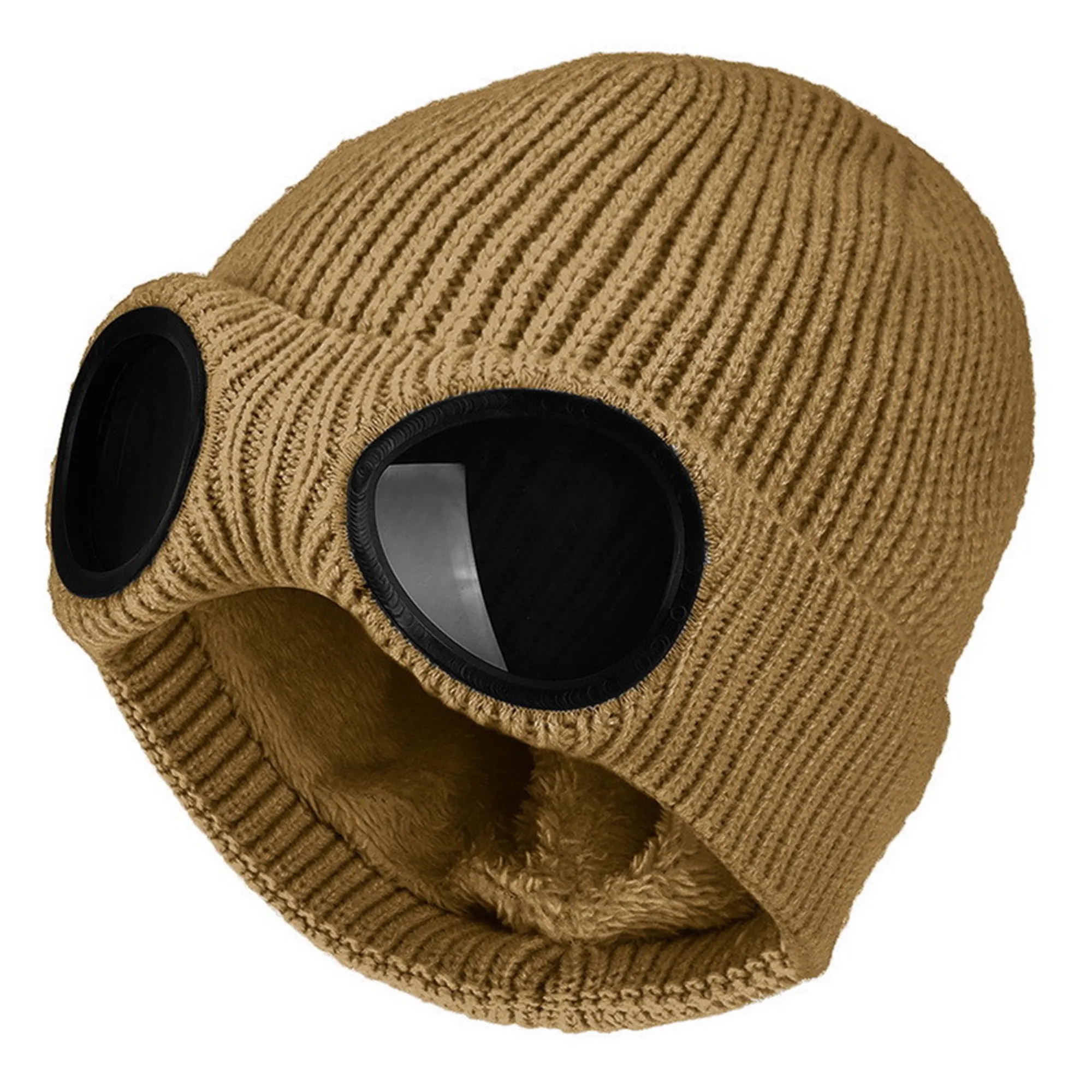Knit Hat With Glasses 6