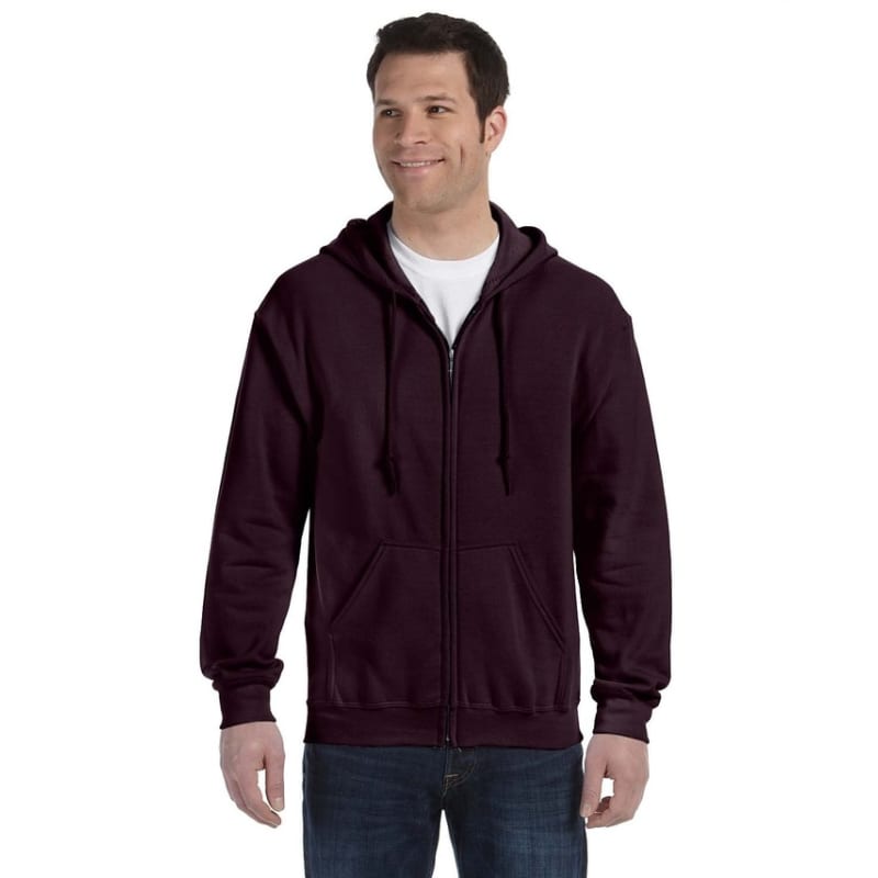 Custom Embroidered Unisex Full Zip Hoodies 19