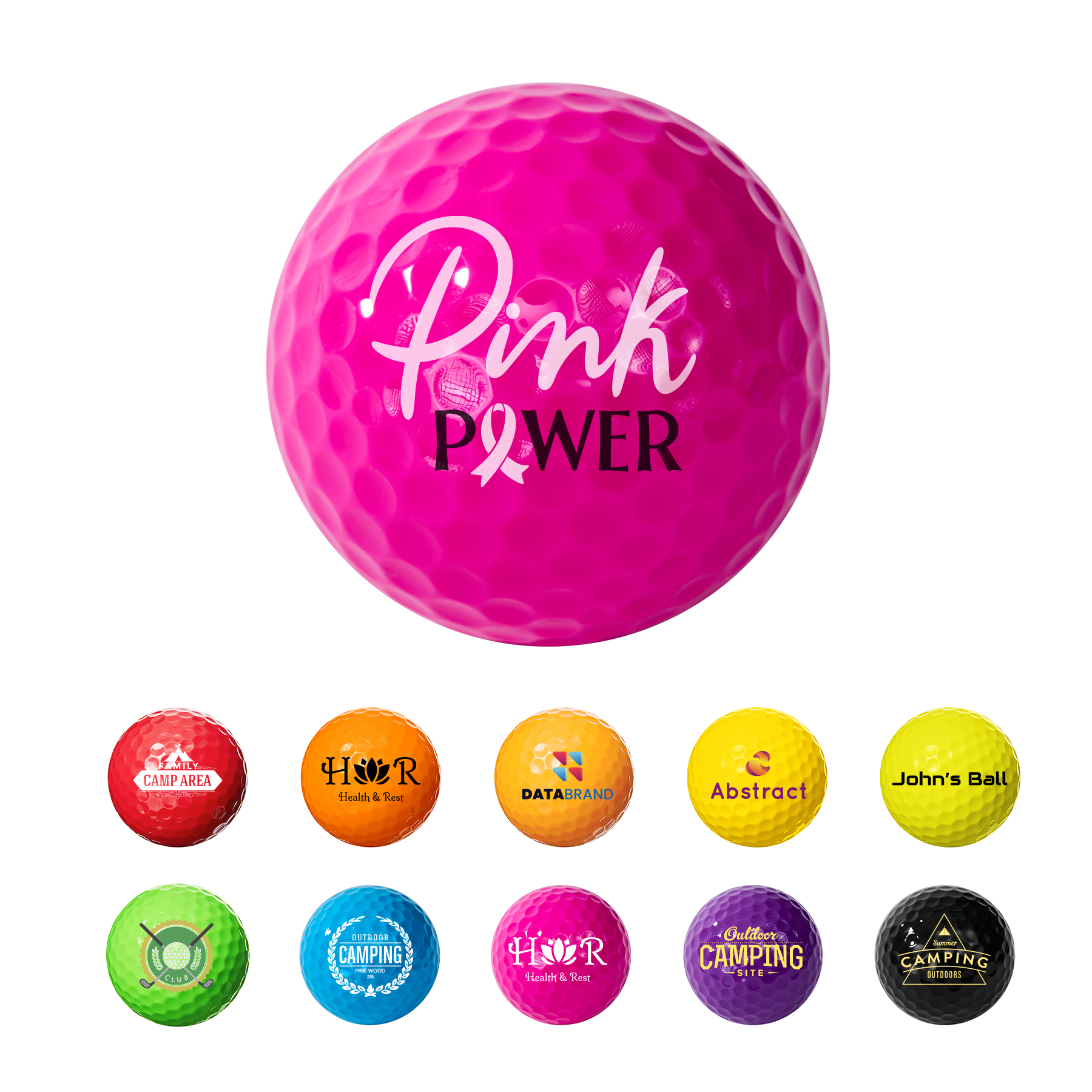 Colored Golf Ball 12