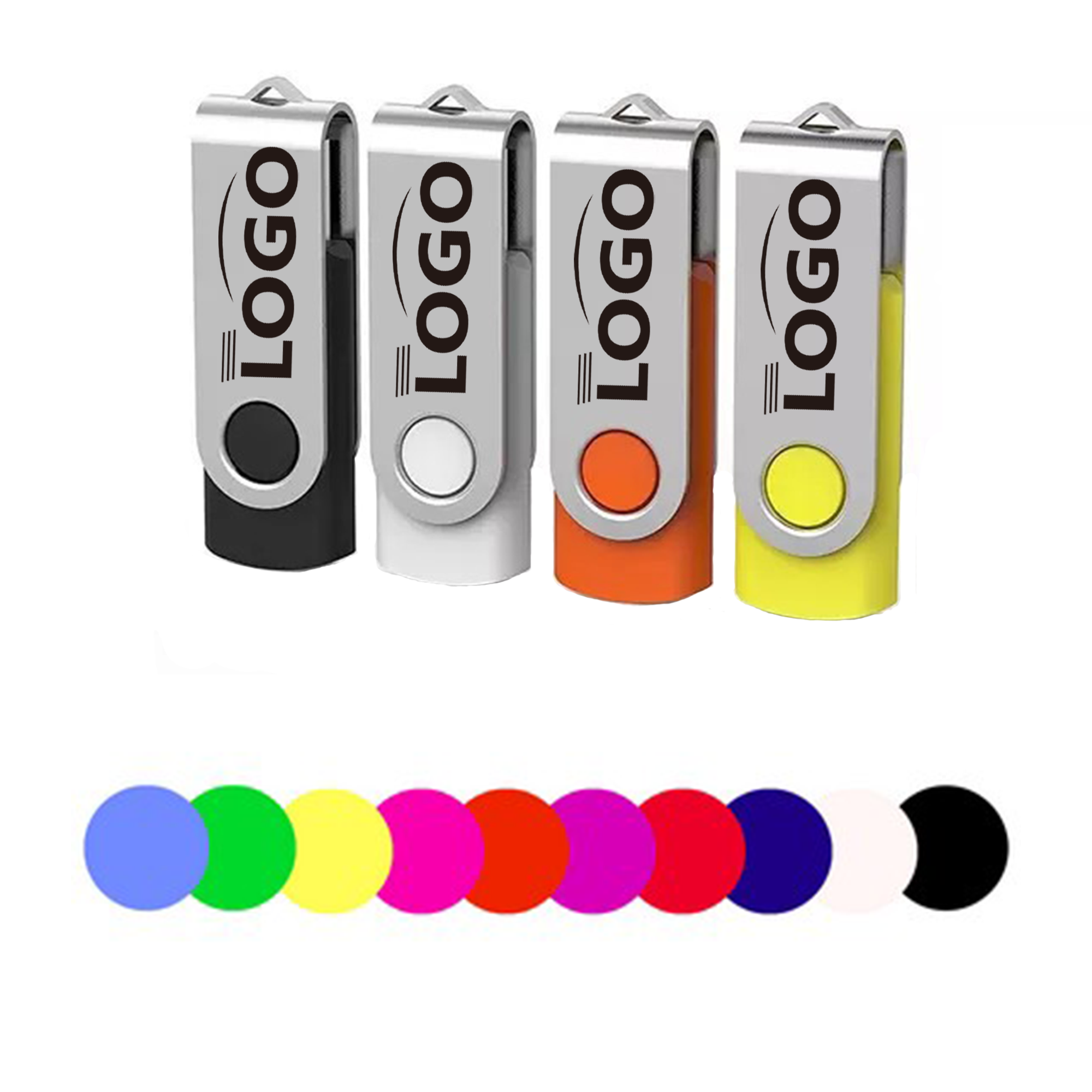 Metal And Plastic 64GB USB Storage 4