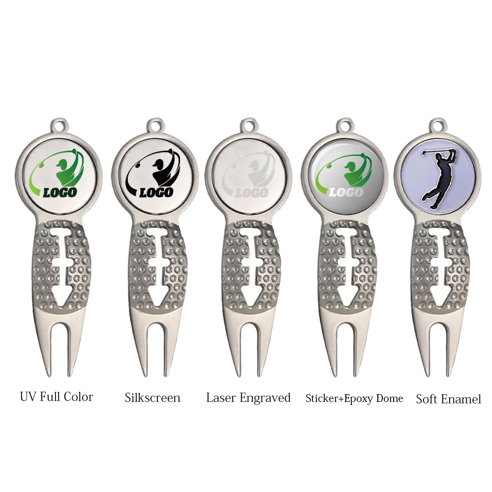 Classic Golf Divot Repair Tool With Ball Marker 4