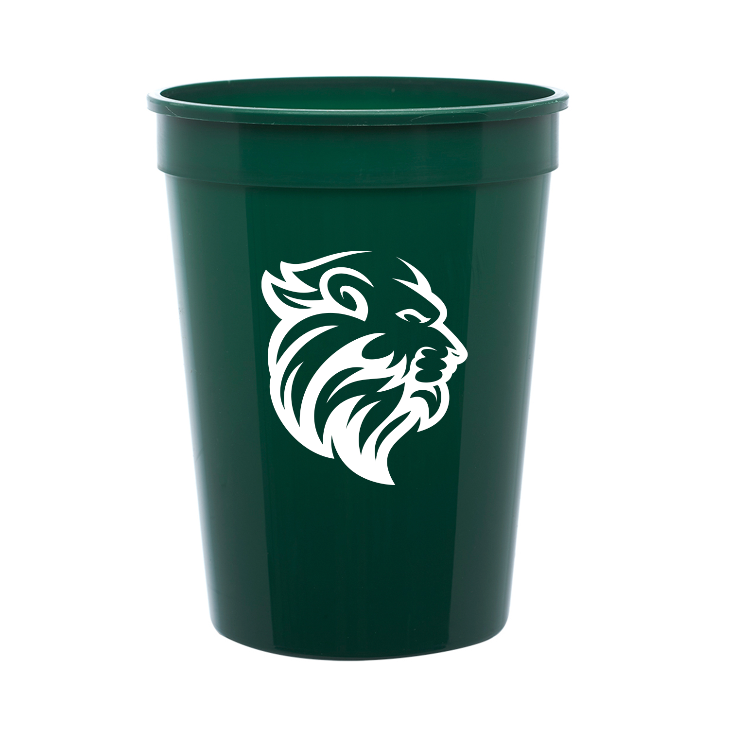 12 oz. Top Fan Plastic Stadium Cup (1 Color Imprint) 6