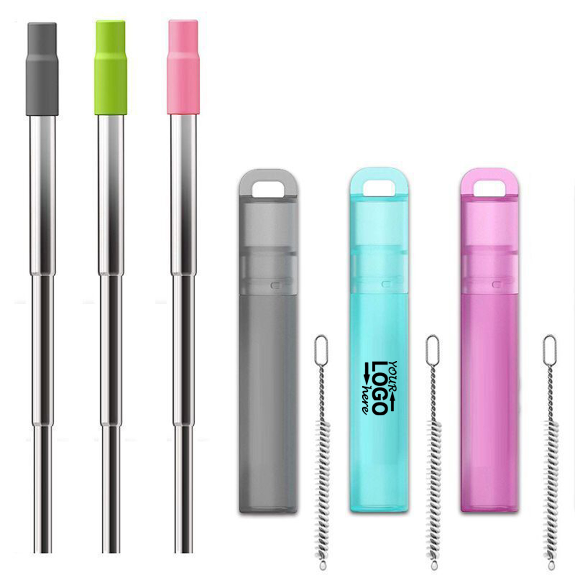 Stainless Steel Telescopic Straw 1
