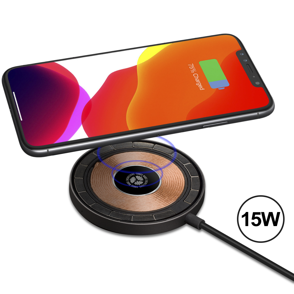 Loyola 15W Transparent Magnet Wireless Charging Pad 7