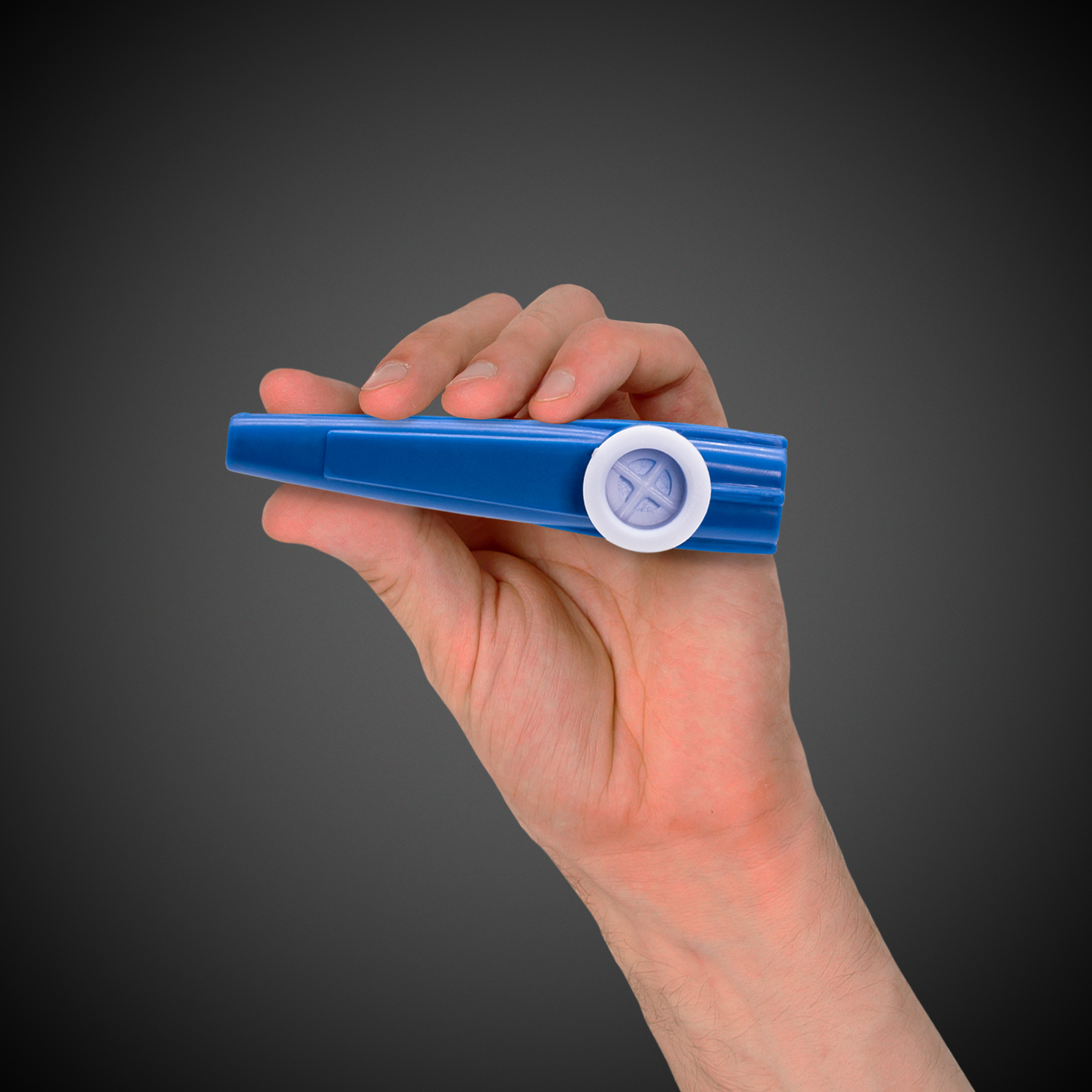 Blue Plastic Kazoo 1