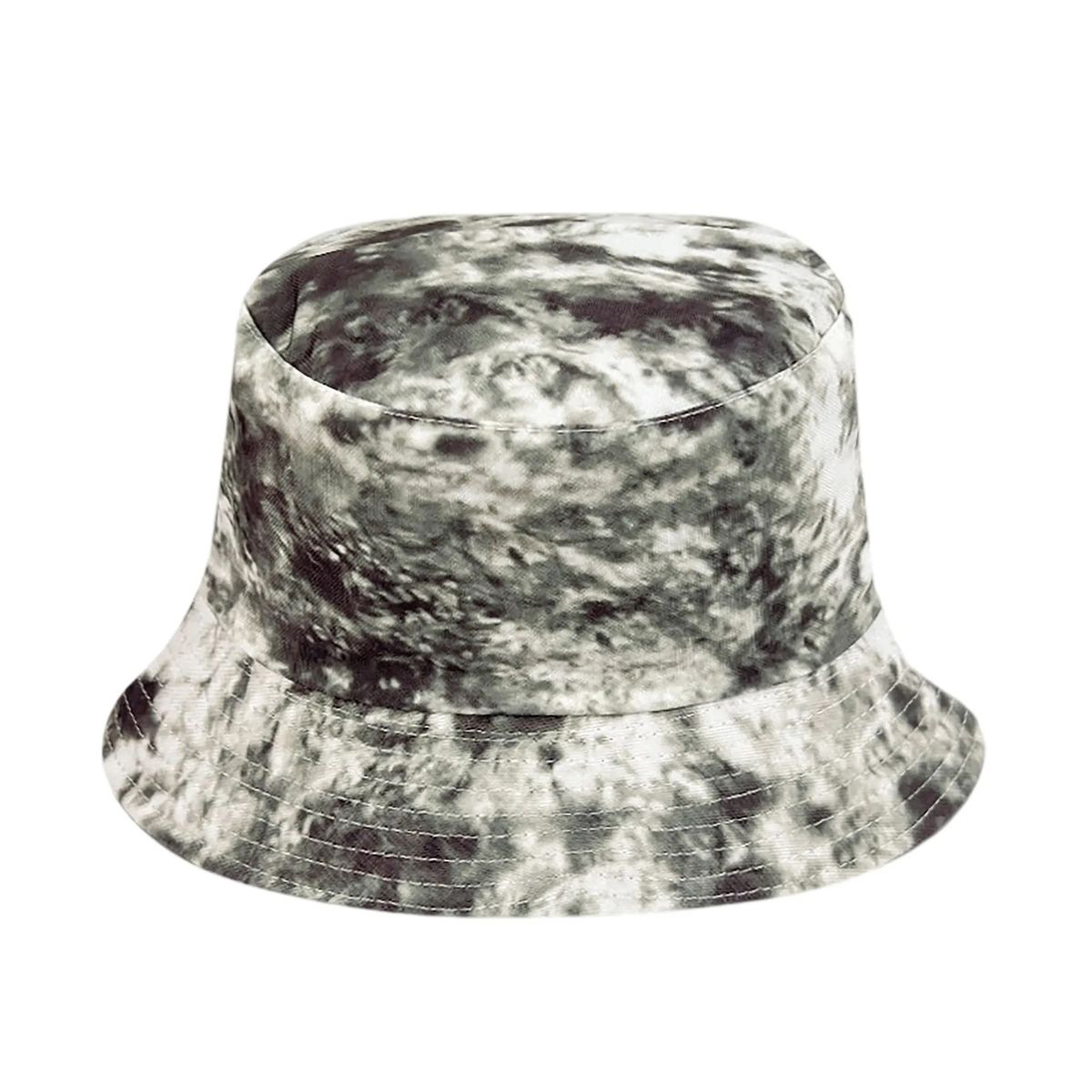 Plastic Tie Dye Hat with Foldable Double Sided Design 42