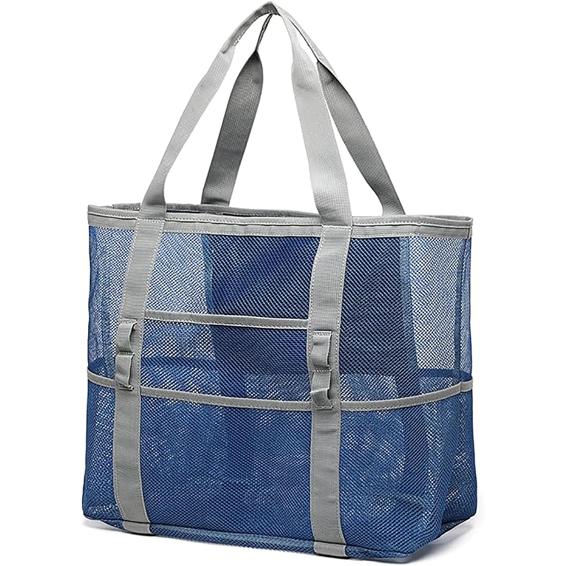 Extra Large Mesh Beach Bag, custom tote bag with logo imprint 11