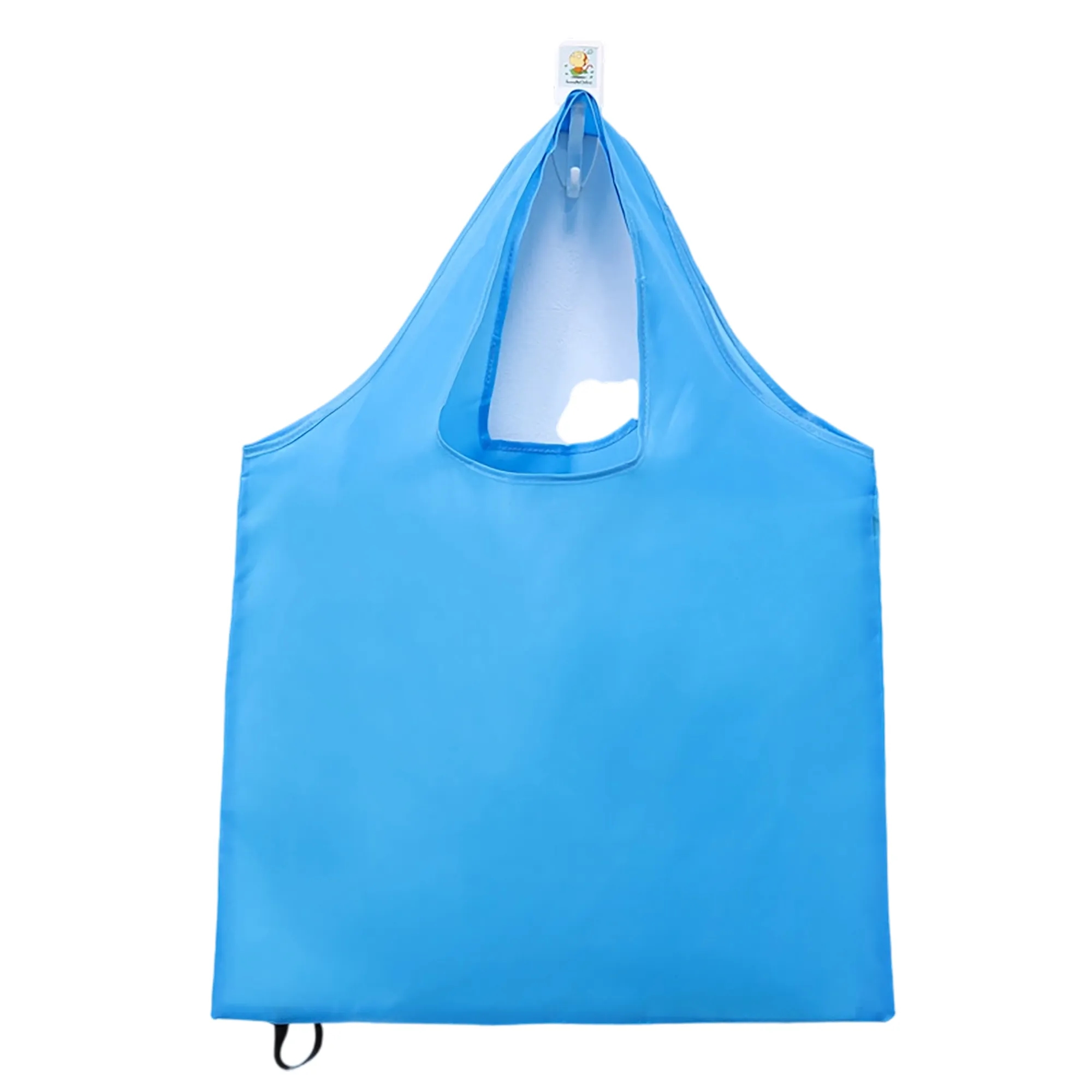 Compact Foldable Shopping Tote with Rope Closure 11