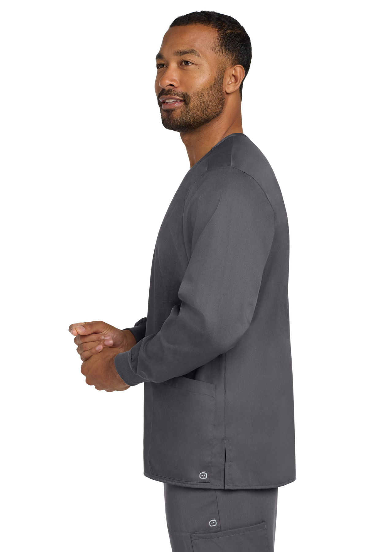 Wink® Unisex WorkFlex Snap-Front Scrub Jacket 22